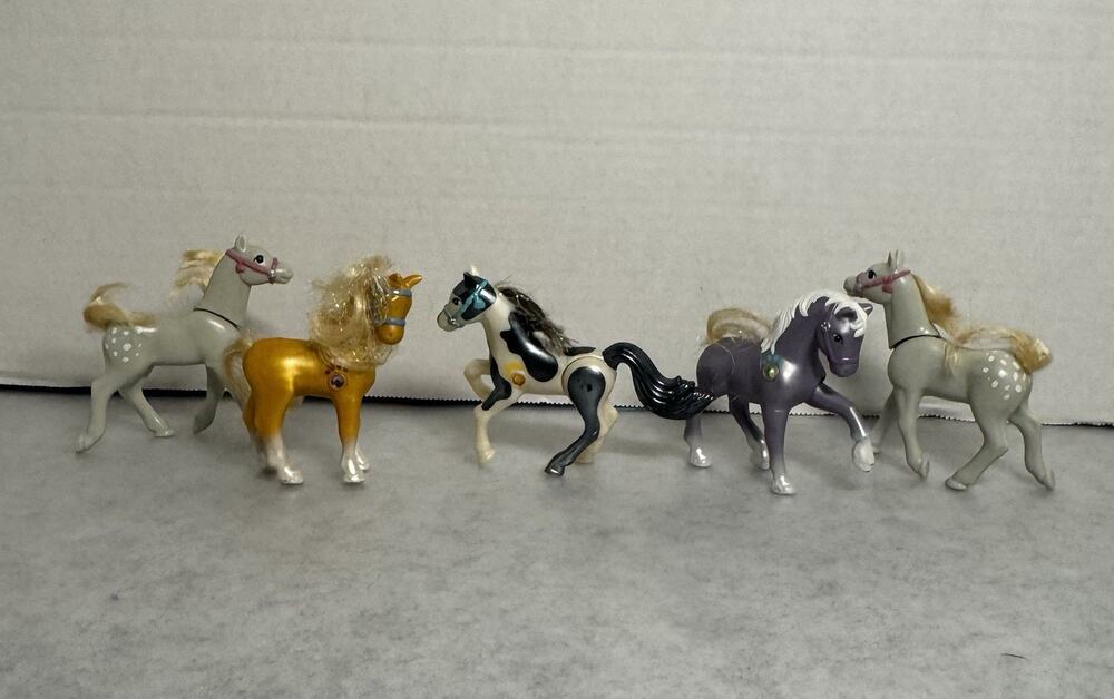 Vintage Kenner Littlest Pet Shop Pony Lot Horses 90s LPS Toys